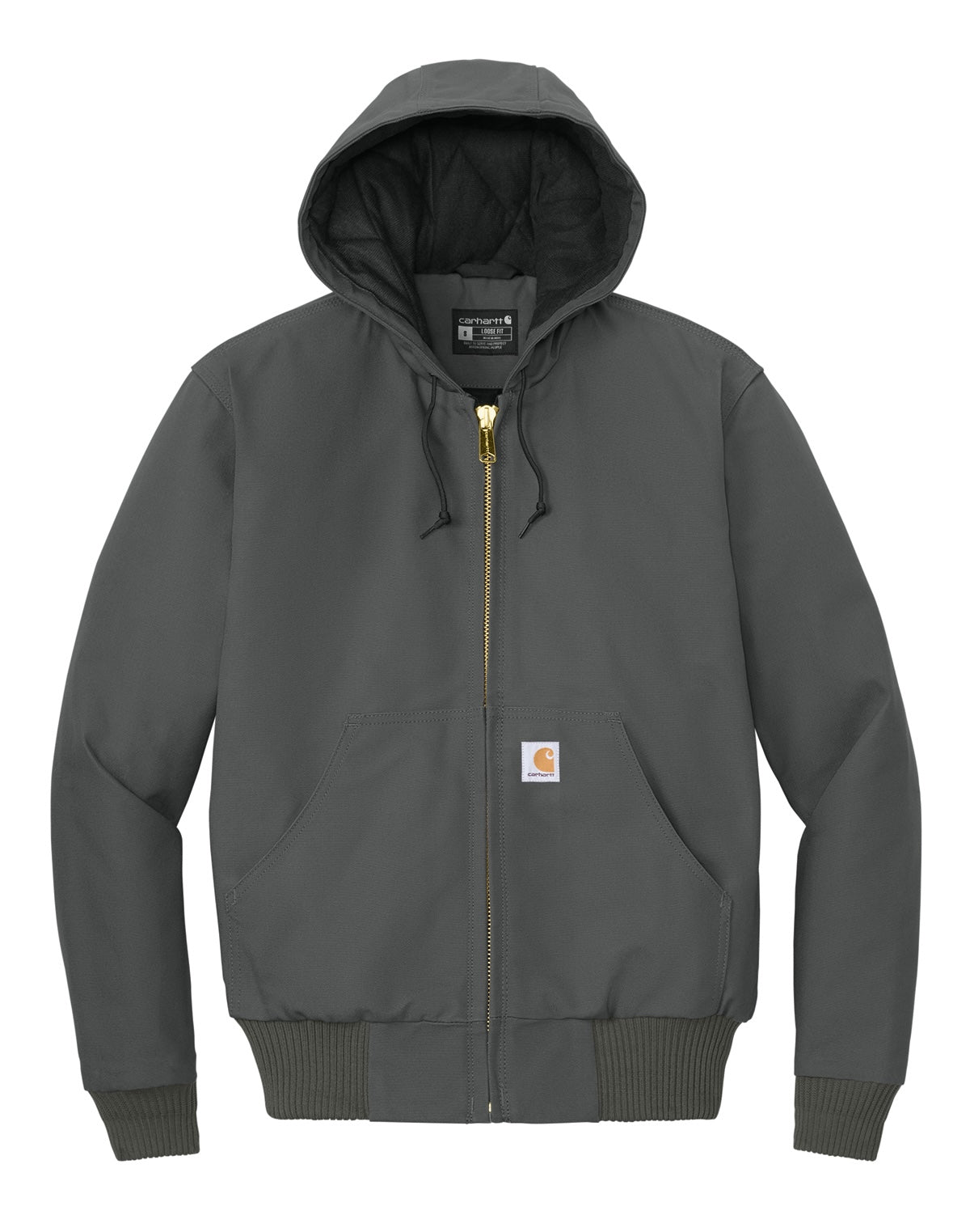 Carhartt® Quilted-Flannel-Lined Duck Active Jacket - CT106677