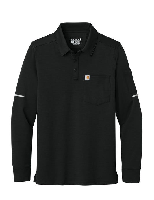Carhartt® FLD & RSCU Long Sleeve Polo - CTC16129