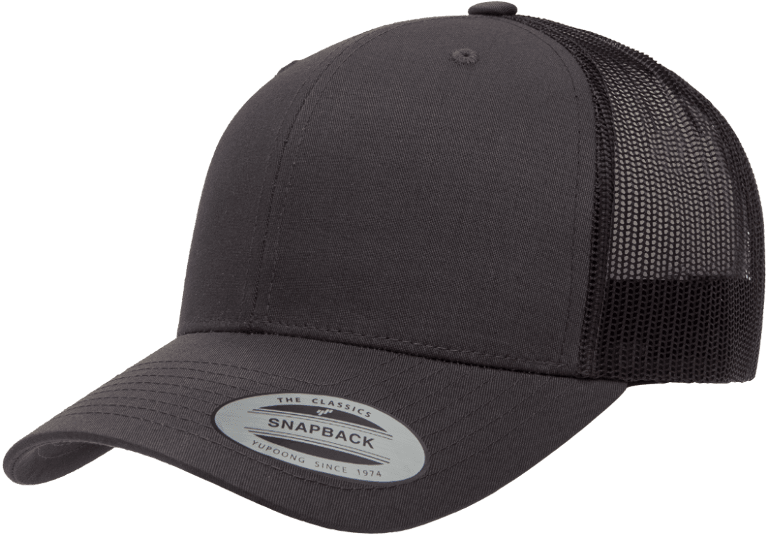 Yupoong 6606 Retro Trucker Hat, Baseball Cap with Mesh Back - YP Classics®