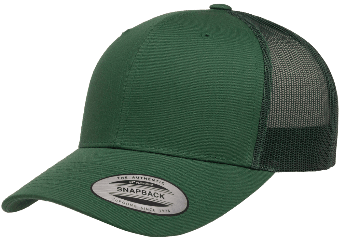 Yupoong 6606 Retro Trucker Hat, Baseball Cap with Mesh Back - YP Classics®