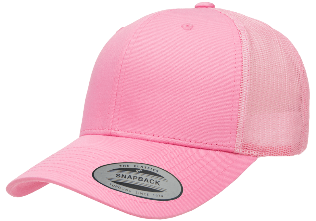 Yupoong 6606 Retro Trucker Hat, Baseball Cap with Mesh Back - YP Classics®