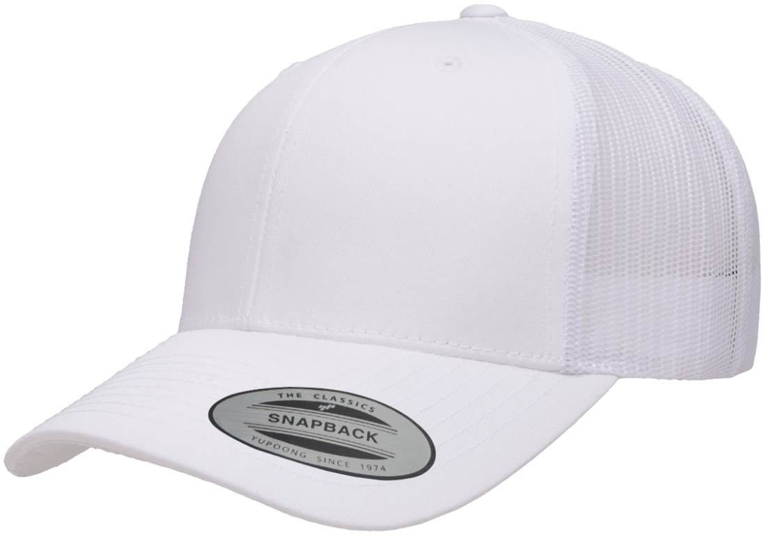 Yupoong 6606 Retro Trucker Hat, Baseball Cap with Mesh Back - YP Classics®