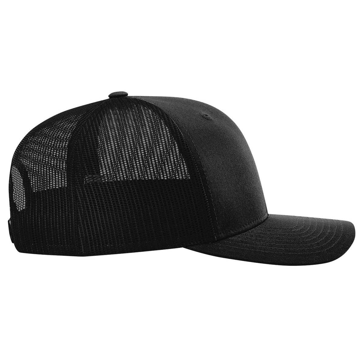 Richardson 112 Trucker Cap Solid Hats Solid Colors One Color