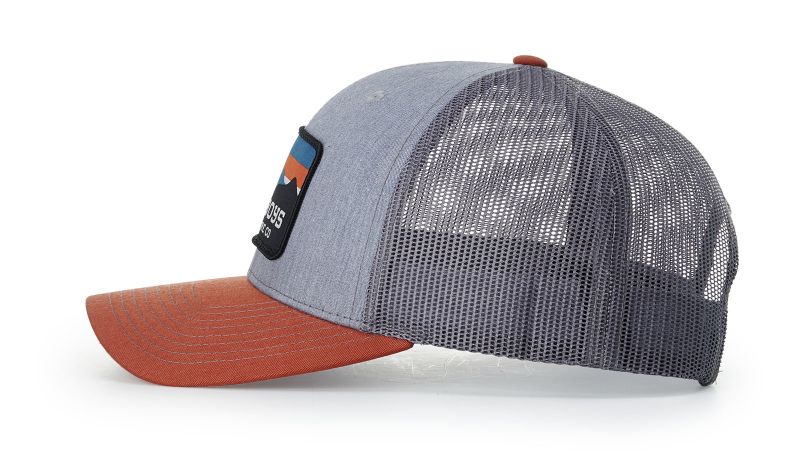 Richardson 112 Trucker Cap Tri Color Hats Three Colors