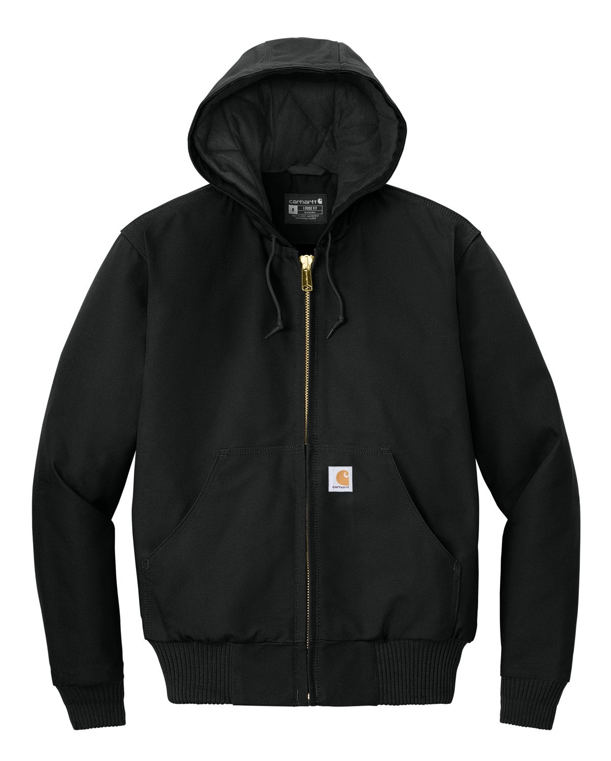 Carhartt® Quilted-Flannel-Lined Duck Active Jacket - CT106677