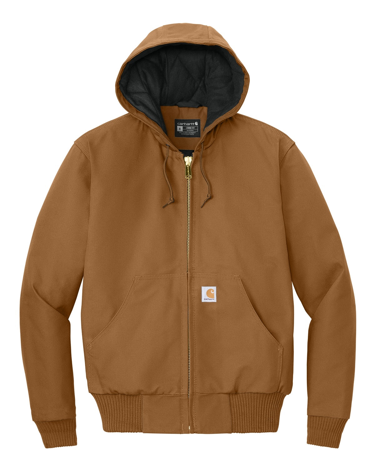 Carhartt® Quilted-Flannel-Lined Duck Active Jacket - CT106677