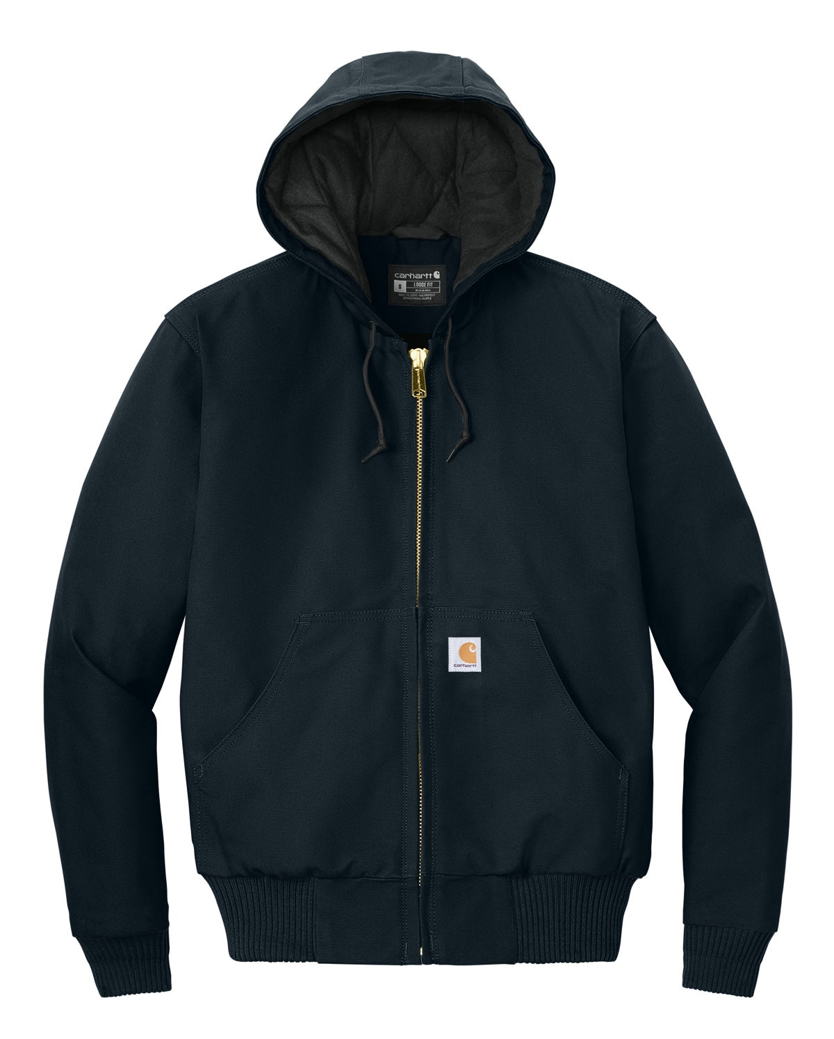 Carhartt® Quilted-Flannel-Lined Duck Active Jacket - CT106677