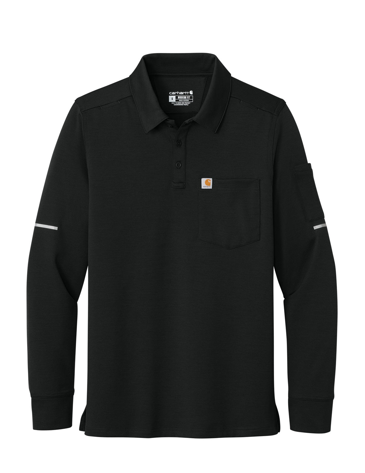 Carhartt® FLD & RSCU Long Sleeve Polo - CTC16129