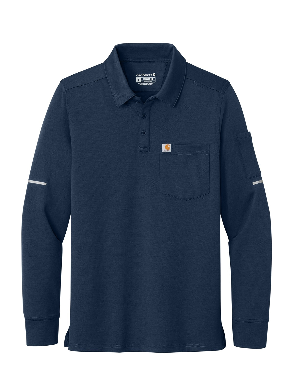 Carhartt® FLD & RSCU Long Sleeve Polo - CTC16129