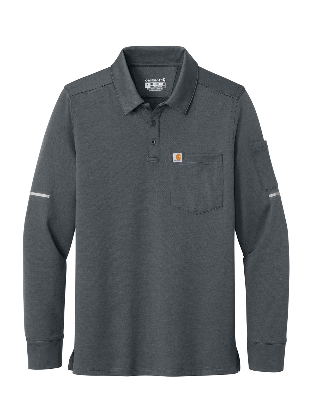 Carhartt® FLD & RSCU Long Sleeve Polo - CTC16129