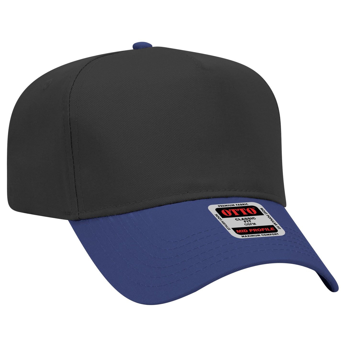 Otto Cap 31-069 - 5 Panel, Mid Profile Baseball Cap