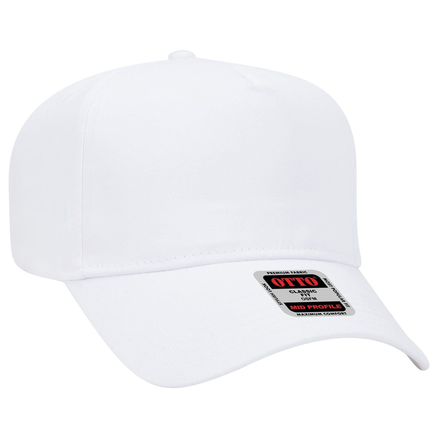 Otto Cap 31-069 - 5 Panel, Mid Profile Baseball Cap