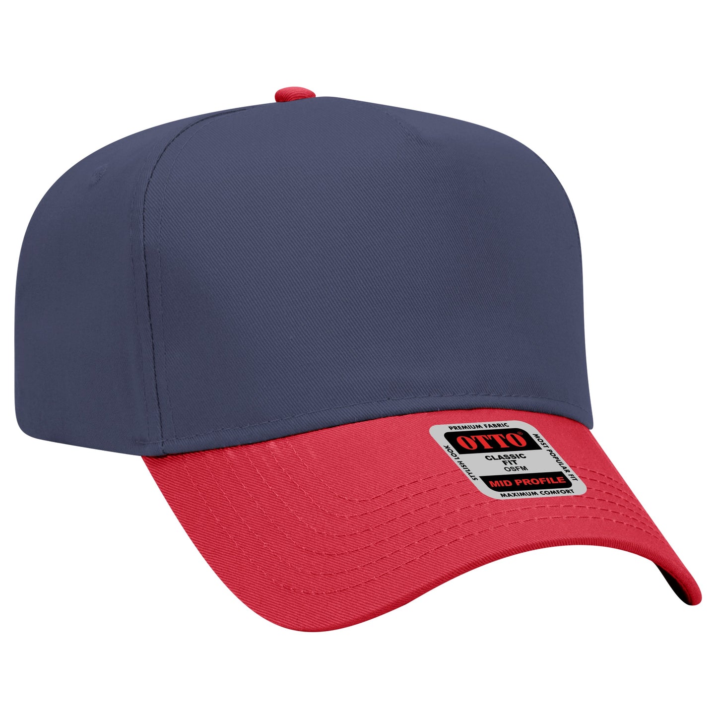 Otto Cap 31-069 - 5 Panel, Mid Profile Baseball Cap