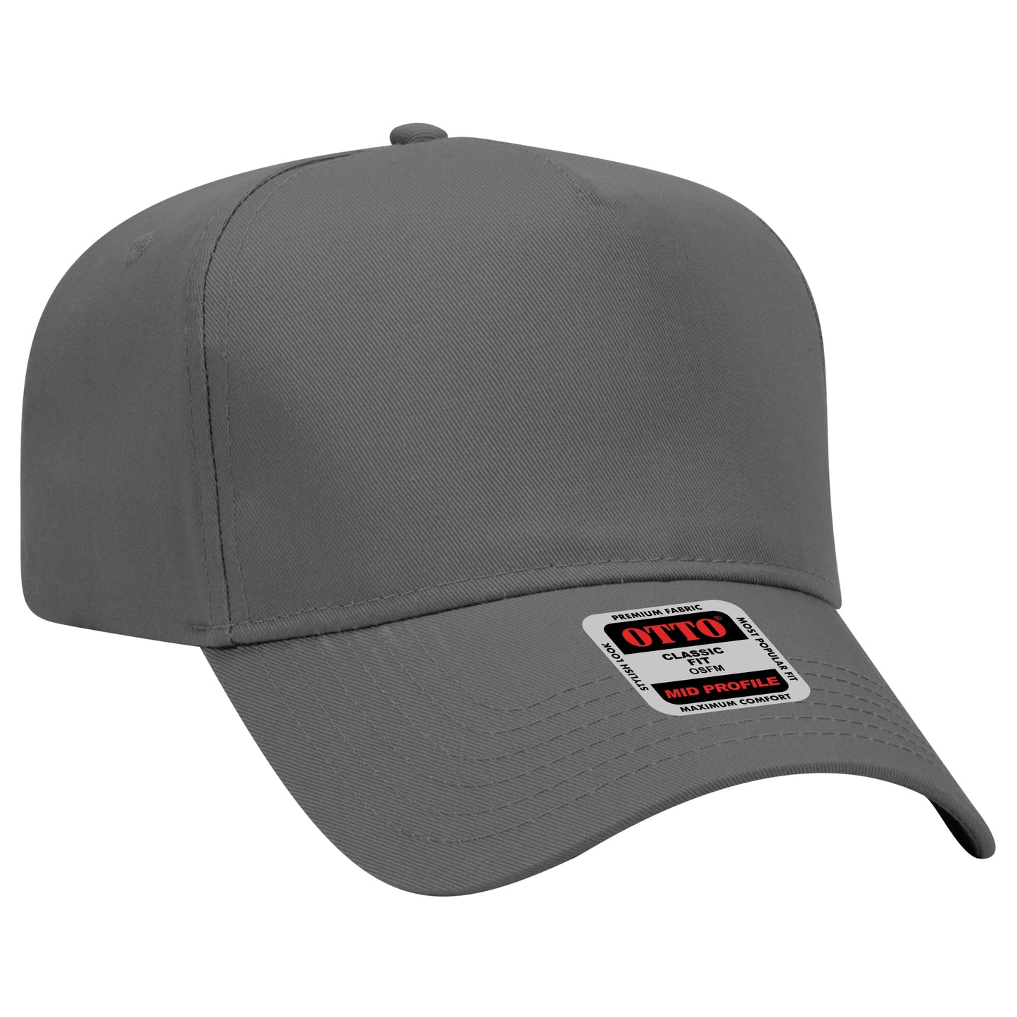 Otto Cap 31-069 - 5 Panel, Mid Profile Baseball Cap