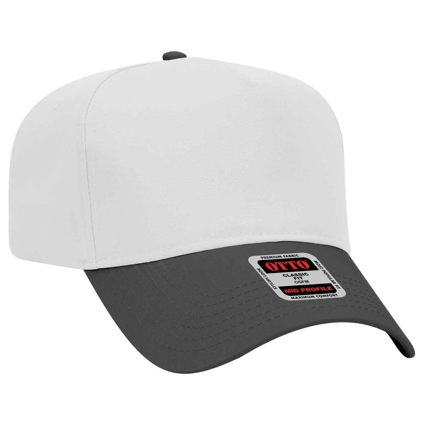 Otto Cap 31-069 - 5 Panel, Mid Profile Baseball Cap