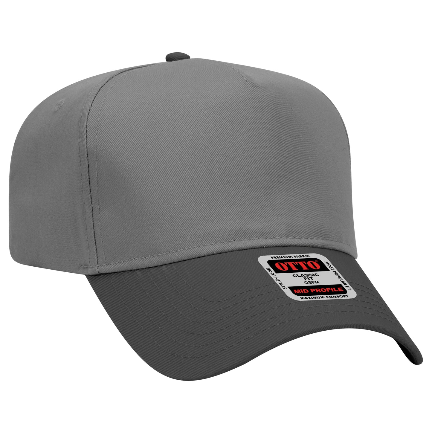 Otto Cap 31-069 - 5 Panel, Mid Profile Baseball Cap