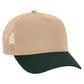 Otto 5 Panel, Mid Pro Mesh Back Trucker Hat, Cotton Blend Twill Cap - 32-285