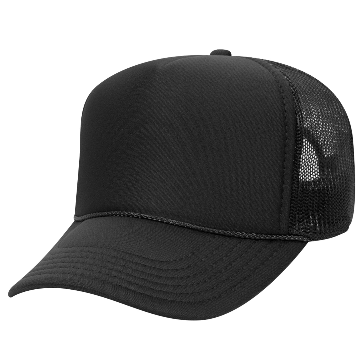 OTTO 5-Panel, Mid Profile Foam Trucker Hats, Mesh Back - 32-467