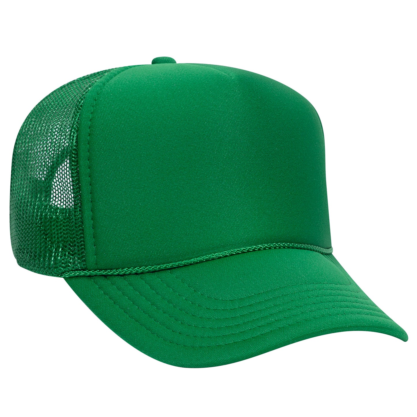 OTTO 5-Panel, Mid Profile Foam Trucker Hats, Mesh Back - 32-467