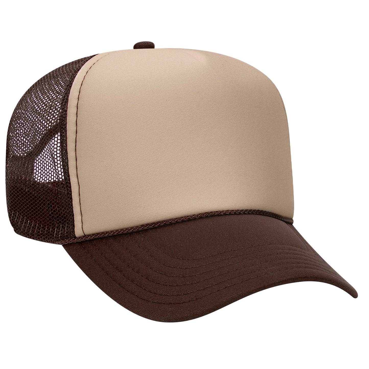 OTTO 5-Panel, Mid Profile Foam Trucker Hats, Mesh Back - 32-467