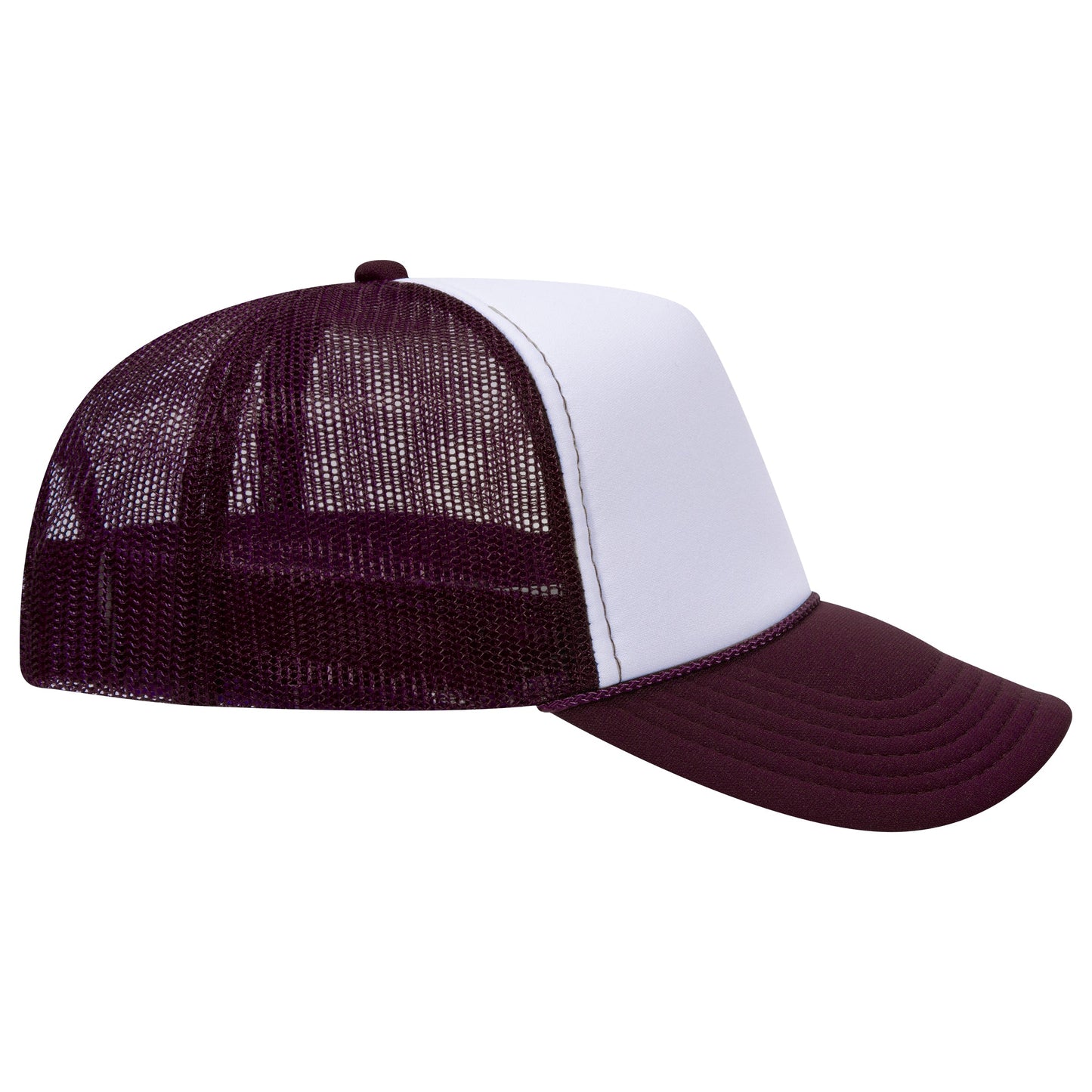 OTTO 5-Panel, Mid Profile Foam Trucker Hats, Mesh Back - 32-467