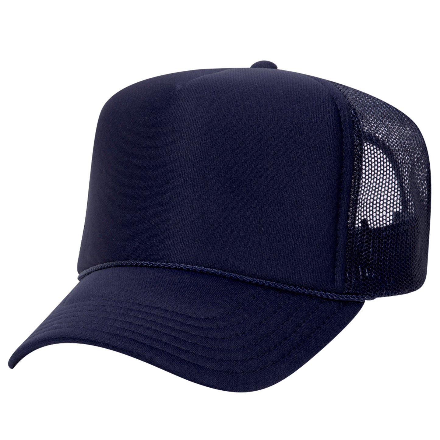 Otto 5-Panel High Crown Foam Trucker Hats, Mesh Back Cap - 39-165