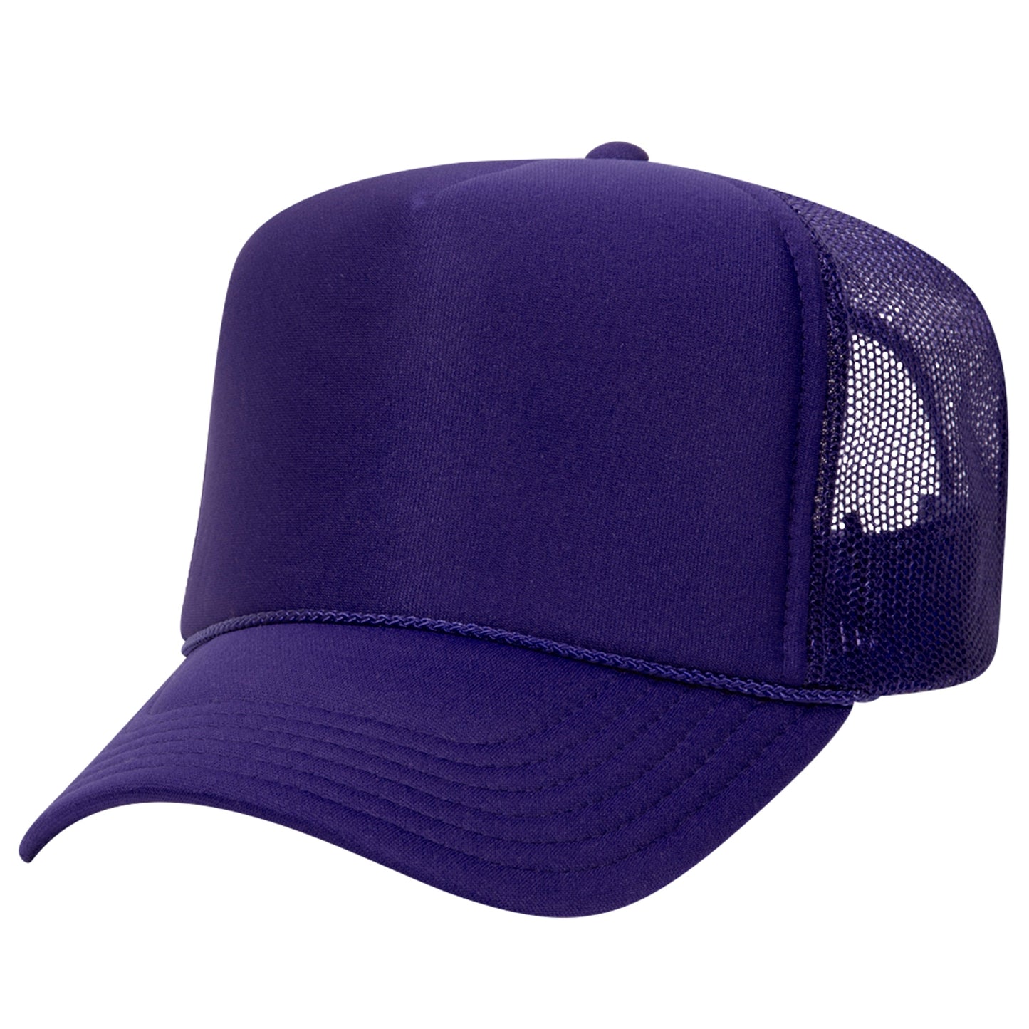 Otto 5-Panel High Crown Foam Trucker Hats, Mesh Back Cap - 39-165