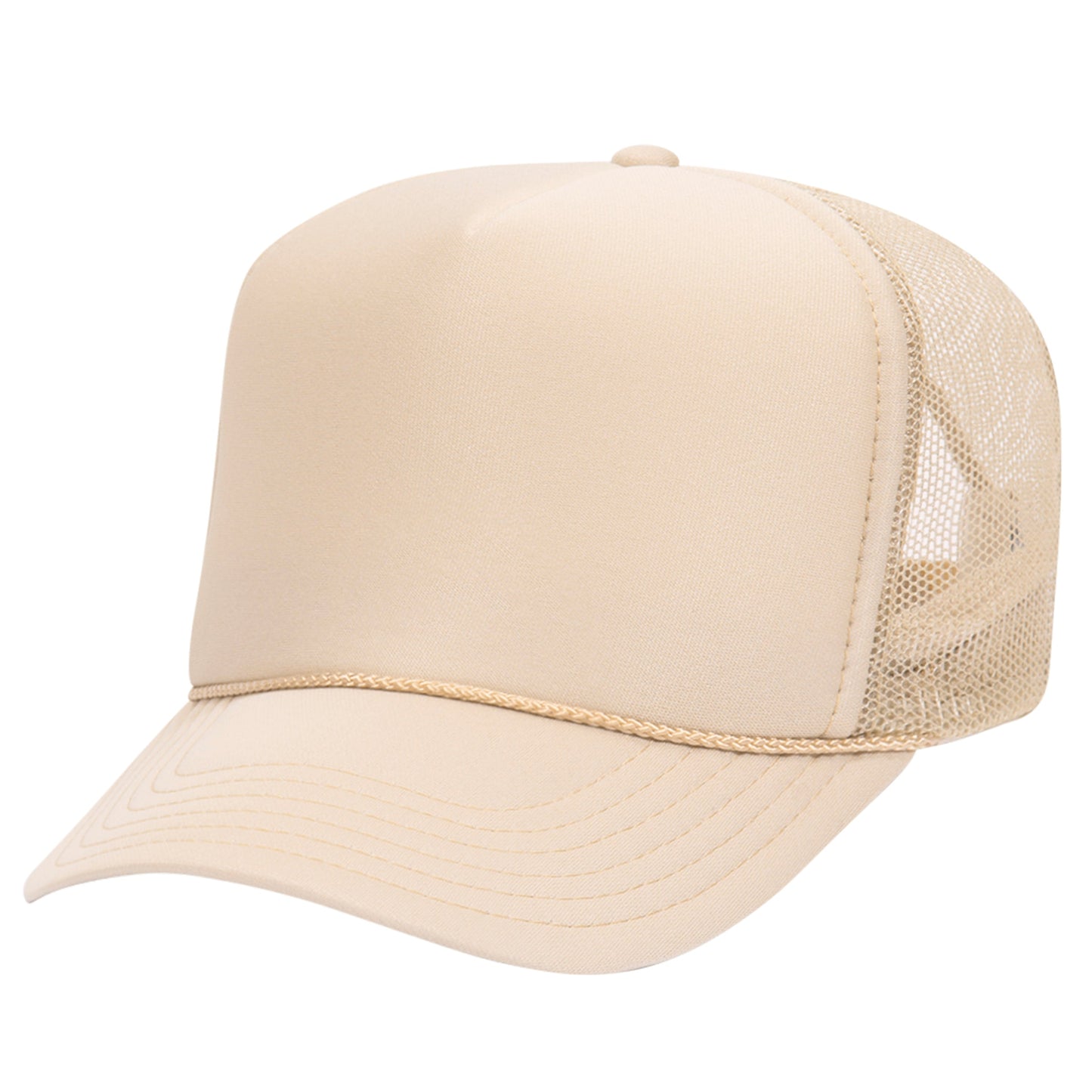 Otto 5-Panel High Crown Foam Trucker Hats, Mesh Back Cap - 39-165