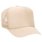 Otto 5-Panel High Crown Foam Trucker Hats - Solid Colors - 39-165