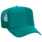 Otto 5-Panel High Crown Foam Trucker Hats - Solid Colors - 39-165