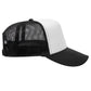 Otto 5-Panel High Crown Foam Trucker Hats - White Front Colors - 39-165