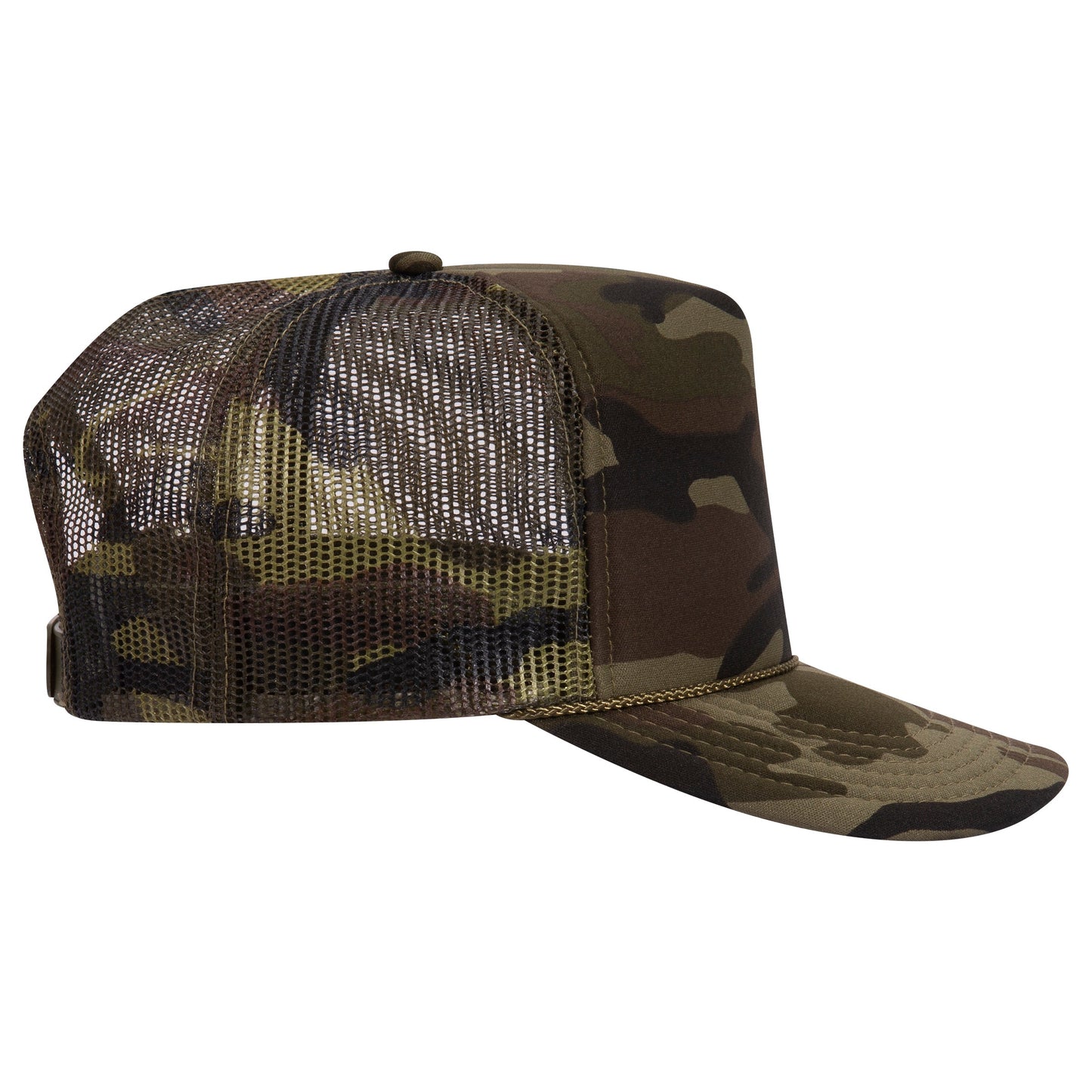 Otto 5-Panel High Crown Foam Trucker Hats, Mesh Back Cap - 39-165