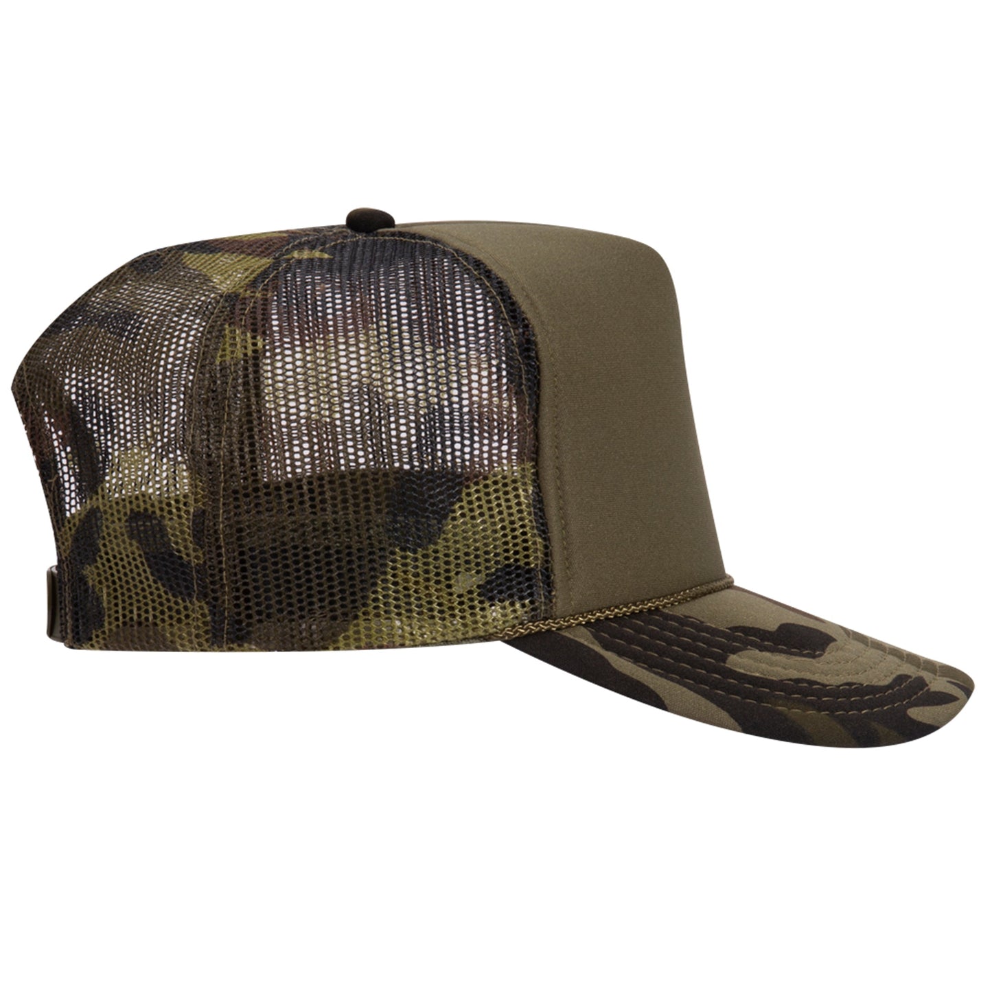 Otto 5-Panel High Crown Foam Trucker Hats, Mesh Back Cap - 39-165