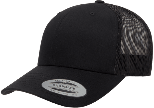 Yupoong 6606 Retro Trucker Hat, Baseball Cap with Mesh Back - YP Classics®