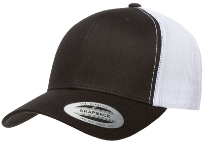 Yupoong 6606T Retro Trucker Hat, Baseball Cap with Mesh Back, 2-Tone Colors - YP Classics®