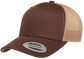 Yupoong 6606T Retro Trucker Hat, Baseball Cap with Mesh Back, 2-Tone Colors - YP Classics®
