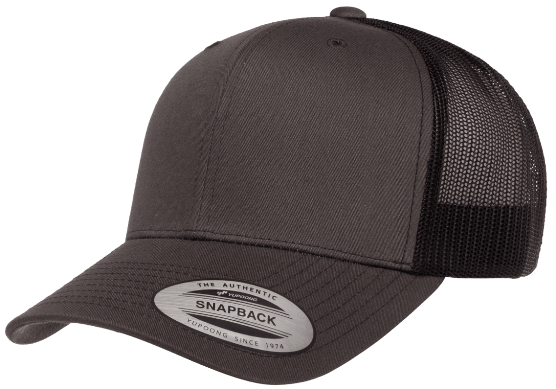 Yupoong 6606T Retro Trucker Hat, Baseball Cap with Mesh Back, 2-Tone Colors - YP Classics®