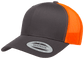 Yupoong 6606T Retro Trucker Hat, Baseball Cap with Mesh Back, 2-Tone Colors - YP Classics®