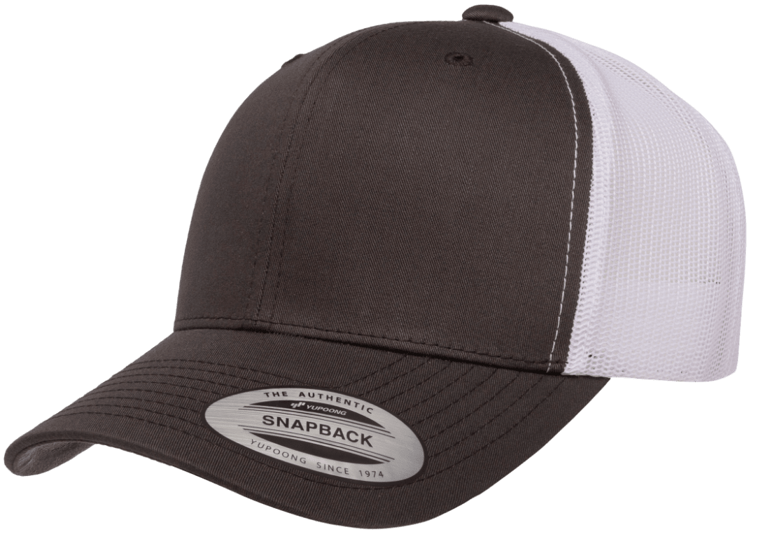 Yupoong 6606T Retro Trucker Hat, Baseball Cap with Mesh Back, 2-Tone Colors - YP Classics®