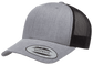 Yupoong 6606T Retro Trucker Hat, Baseball Cap with Mesh Back, 2-Tone Colors - YP Classics®