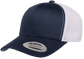 Yupoong 6606T Retro Trucker Hat, Baseball Cap with Mesh Back, 2-Tone Colors - YP Classics®