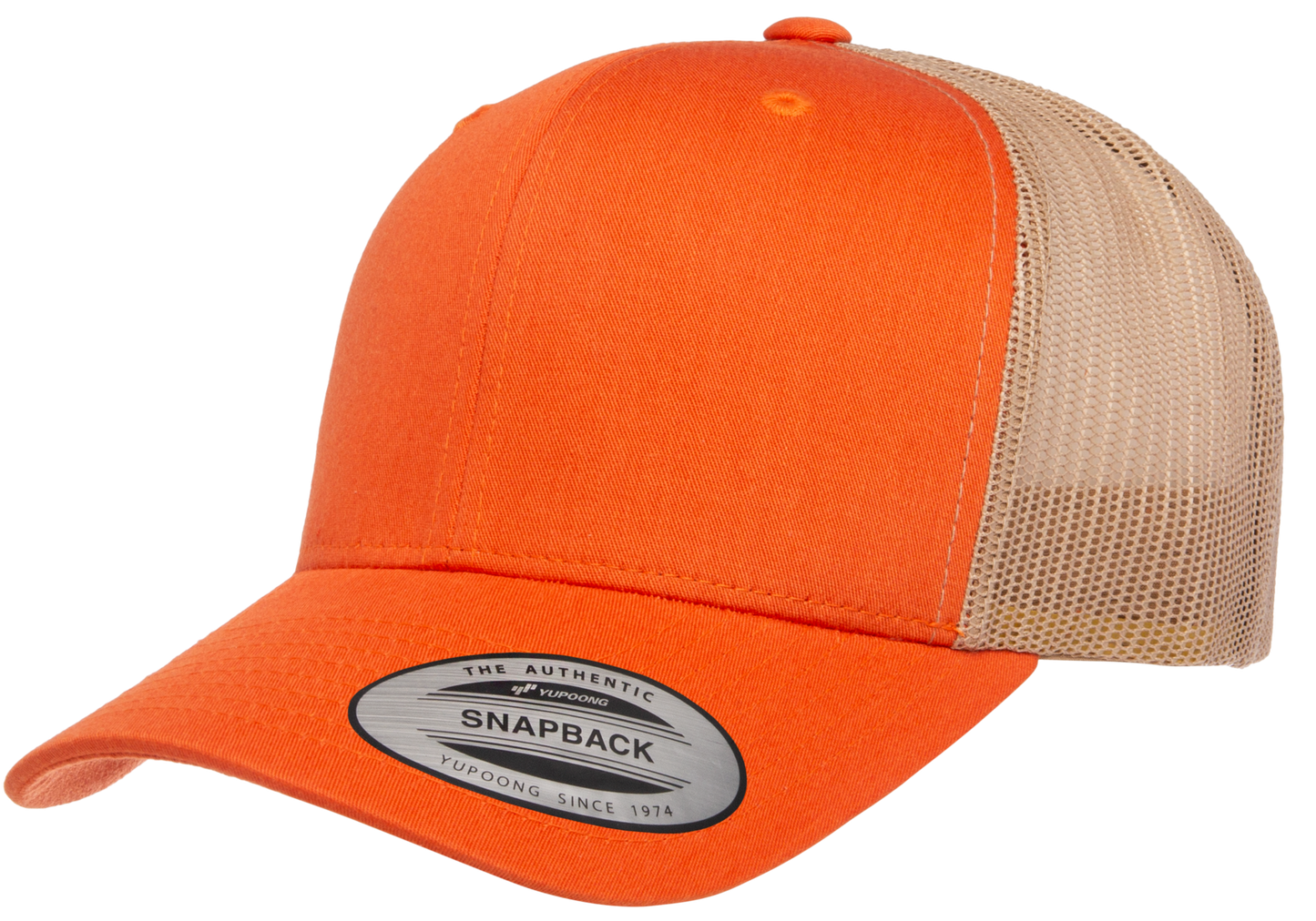 Yupoong 6606T Retro Trucker Hat, Baseball Cap with Mesh Back, 2-Tone Colors - YP Classics®