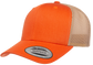Yupoong 6606T Retro Trucker Hat, Baseball Cap with Mesh Back, 2-Tone Colors - YP Classics®