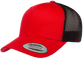 Yupoong 6606T Retro Trucker Hat, Baseball Cap with Mesh Back, 2-Tone Colors - YP Classics®