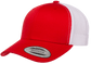 Yupoong 6606T Retro Trucker Hat, Baseball Cap with Mesh Back, 2-Tone Colors - YP Classics®