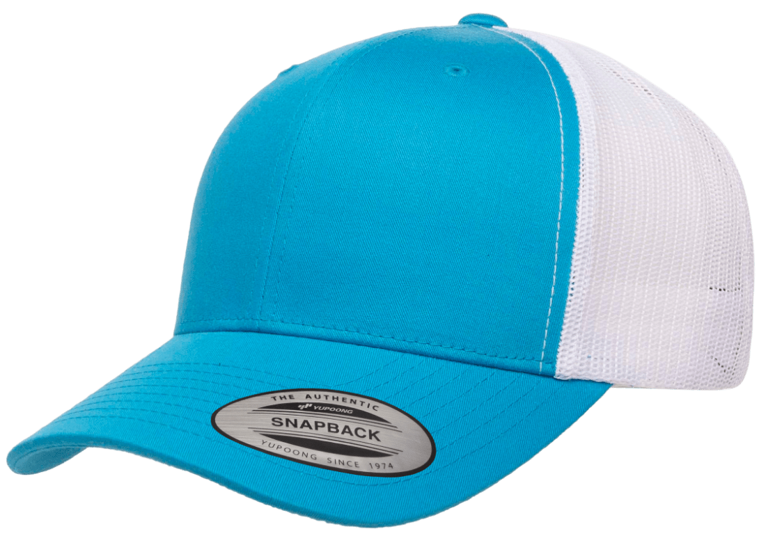 Yupoong 6606T Retro Trucker Hat, Baseball Cap with Mesh Back, 2-Tone Colors - YP Classics®