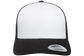 Yupoong 6606W Retro Trucker Hat, Baseball Cap with Mesh Back, White Front - YP Classics®