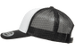 Yupoong 6606W Retro Trucker Hat, Baseball Cap with Mesh Back, White Front - YP Classics®
