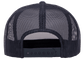 Yupoong 6606W Retro Trucker Hat, Baseball Cap with Mesh Back, White Front - YP Classics®