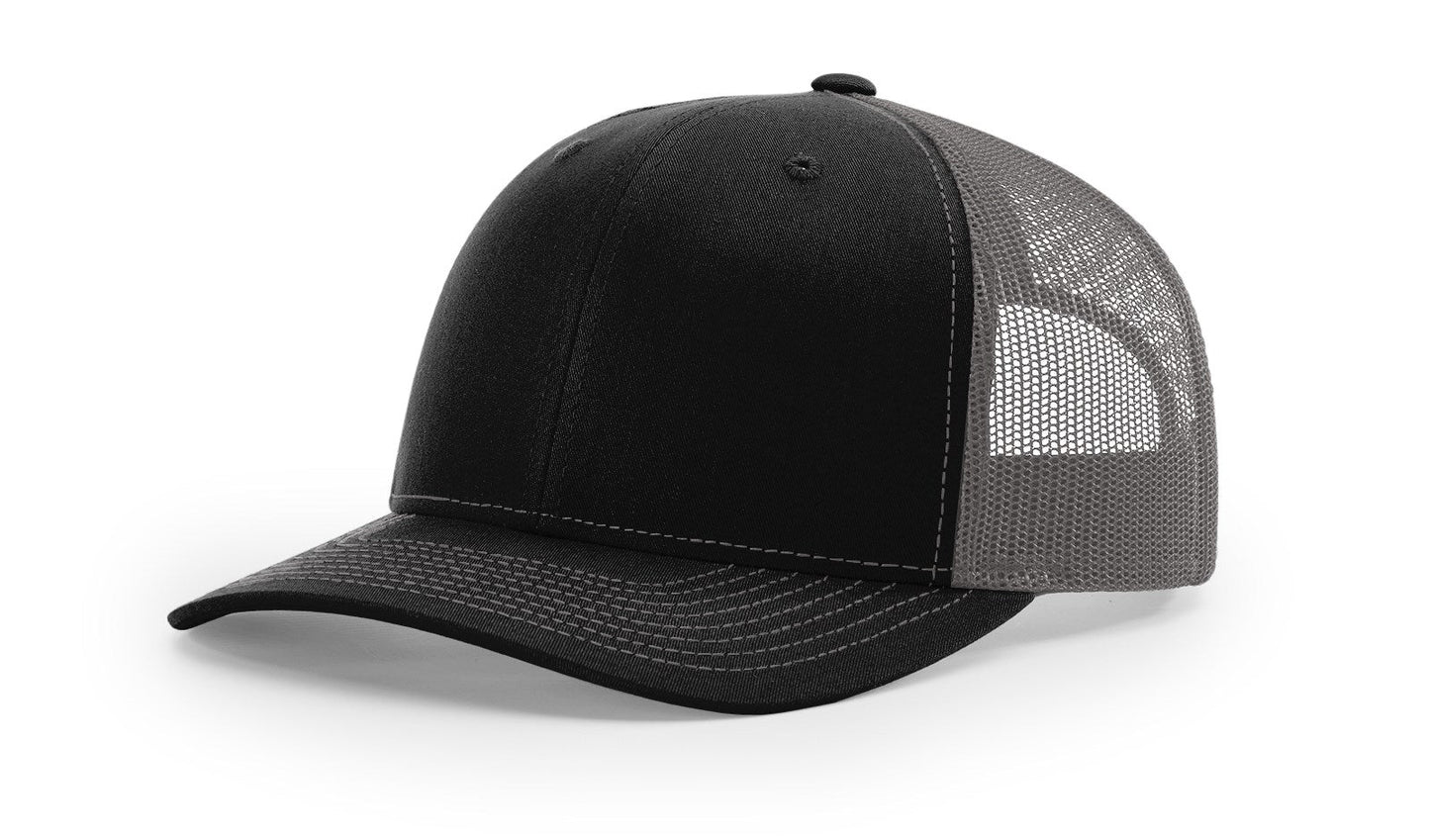 Richardson 112 Trucker Cap Split Hats Split Colors Two Colors